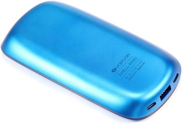 Vorson Shell 6000 mAh Powerbank (SHELL2G6000) — ürün görseli 6