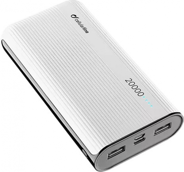 Cellularline PowerTank 20000 mAh Powerbank (FREEPPT20USBCK) — ürün görseli 2