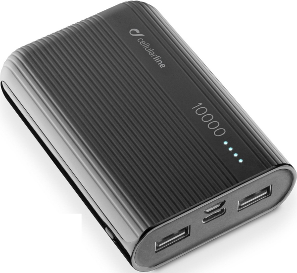 Cellularline PowerTank 10000 mAh Powerbank (FREEPPT10USBCK) — ürün görseli 2