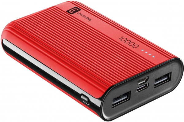 Cellularline PowerTank 10000 mAh Powerbank (FREEPPT10USBCK) — ürün görseli 4