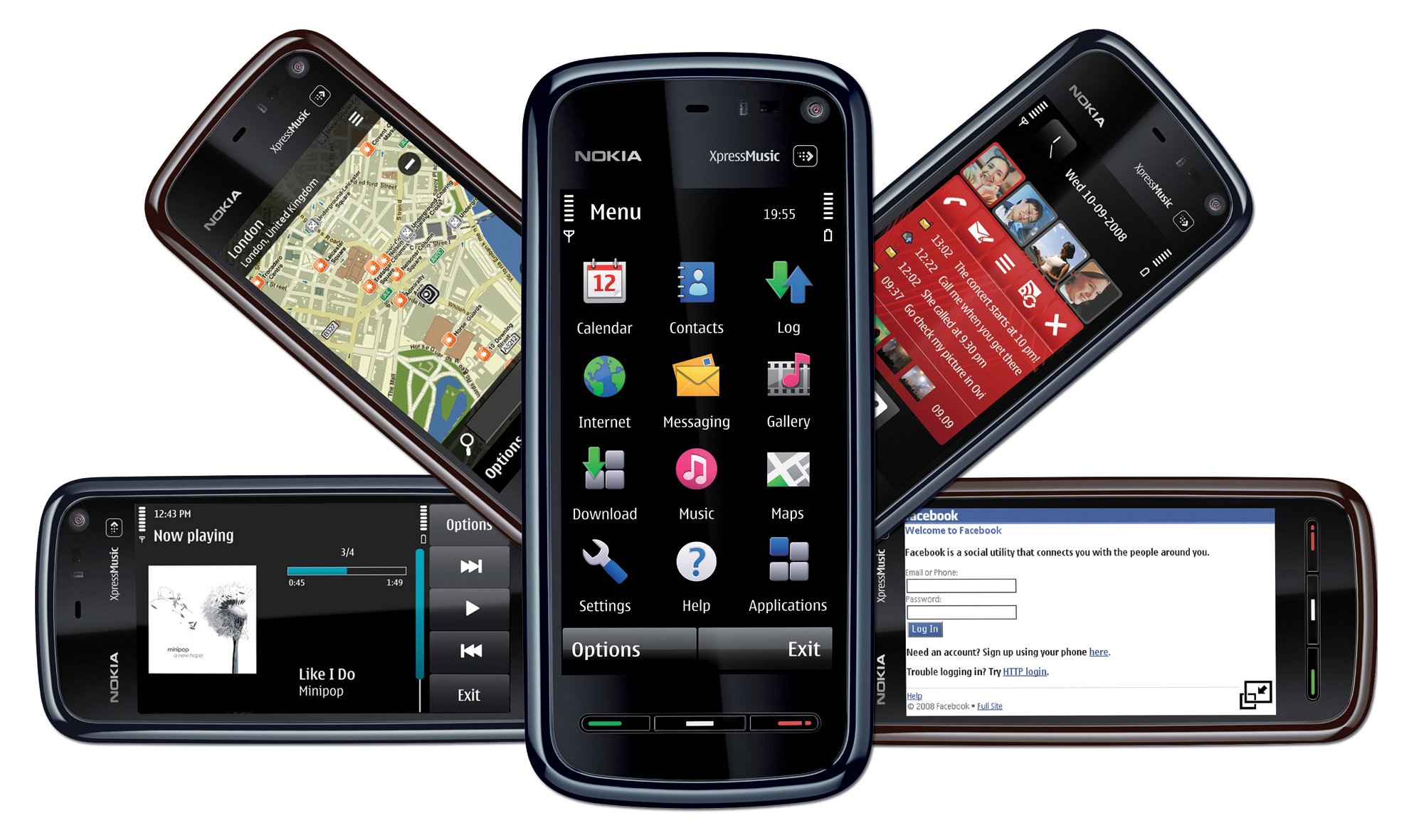 Nokia 5800 XpressMusic (2008) — ürün görseli 3