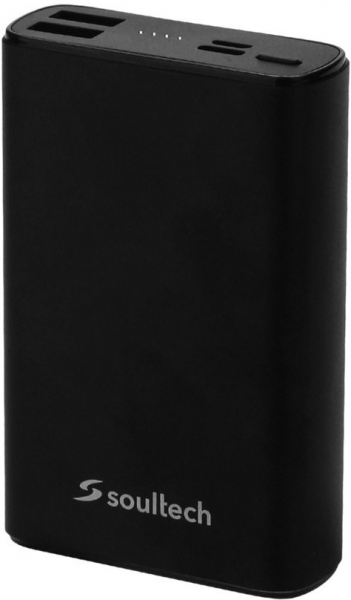 Soultech Platinum Metalic 10000 mAh Powerbank (BT037GR)