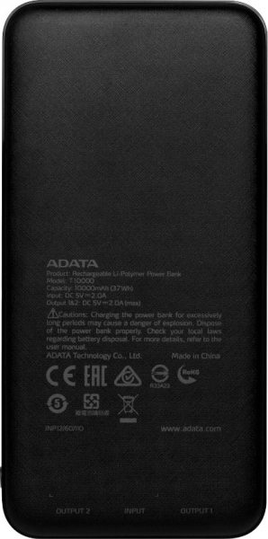 Adata T10000 10000 mAh Powerbank — ürün görseli 9