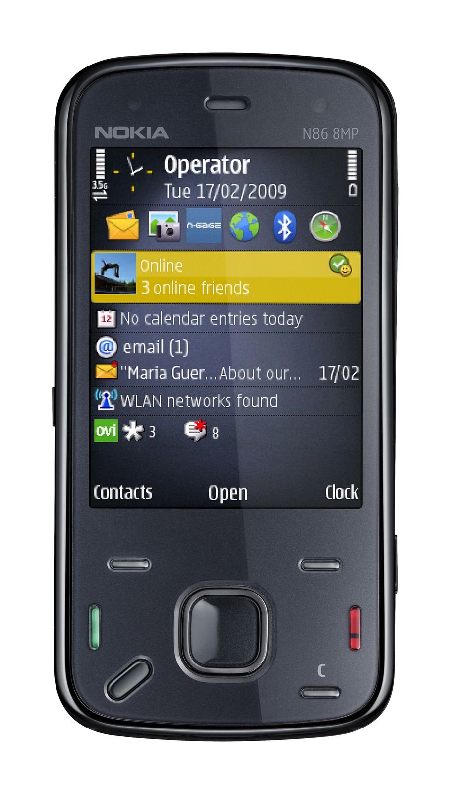 Nokia N86 8MP (2009) — ürün görseli 2