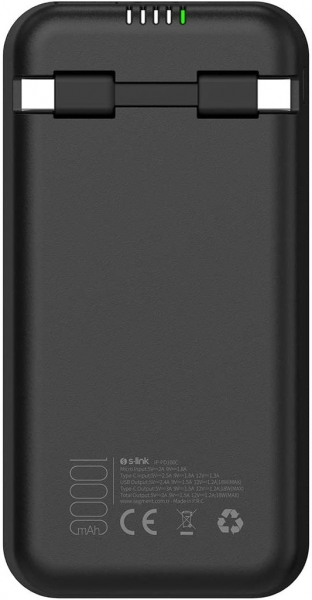 S-link IP-PD100C 10000 mAh Powerbank — ürün görseli 3