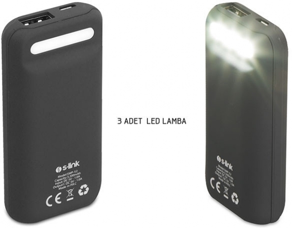 S-link Swapp SWP-52 5200 mAh Powerbank (28479) — ürün görseli 5