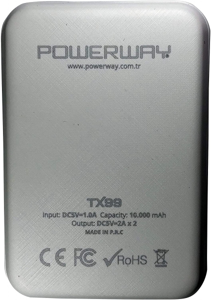 Powerway TX99 10000 mAh Powerbank — ürün görseli 3