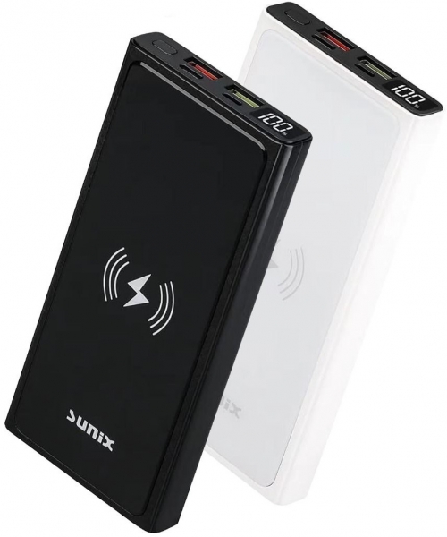 Sunix PB-20 Wireless 14000 mAh Powerbank — ürün görseli 3
