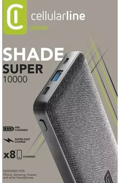 Cellularline Shade 10000 10000 mAh Powerbank — ürün görseli 5