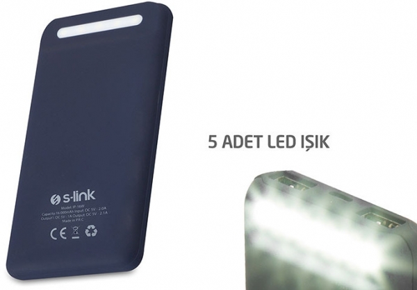 S-link Swapp 16000 mAh Powerbank (IP-G16W) — ürün görseli 4