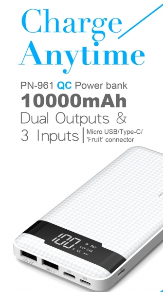 Pineng PN-961 10000 mAh Powerbank — ürün görseli 4