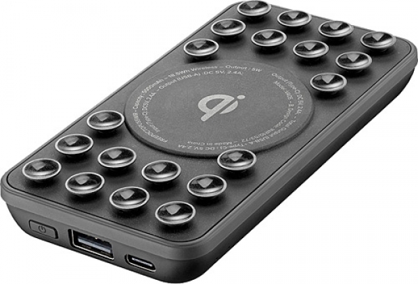 Cellularline Octopus Wireless 5000 mAh Powerbank (FREEPOCTOPUS5WIRK)