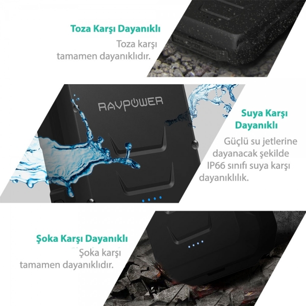 RAVPower RP-PB044 10050 mAh Powerbank — ürün görseli 5