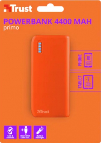 Trust Primo 4400 4400 mAh Powerbank — ürün görseli 7