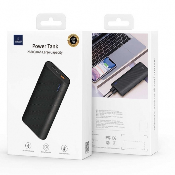 Wiwu JC-07 26800 mAh Powerbank — ürün görseli 2