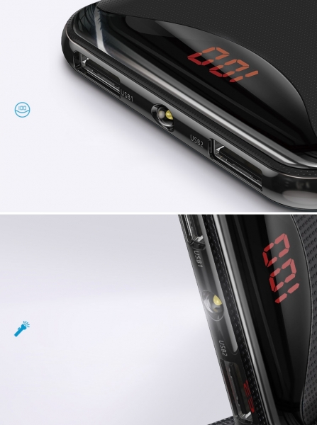 Baseus Gentleman 10000 mAh Powerbank (PPLN-A0) — ürün görseli 4