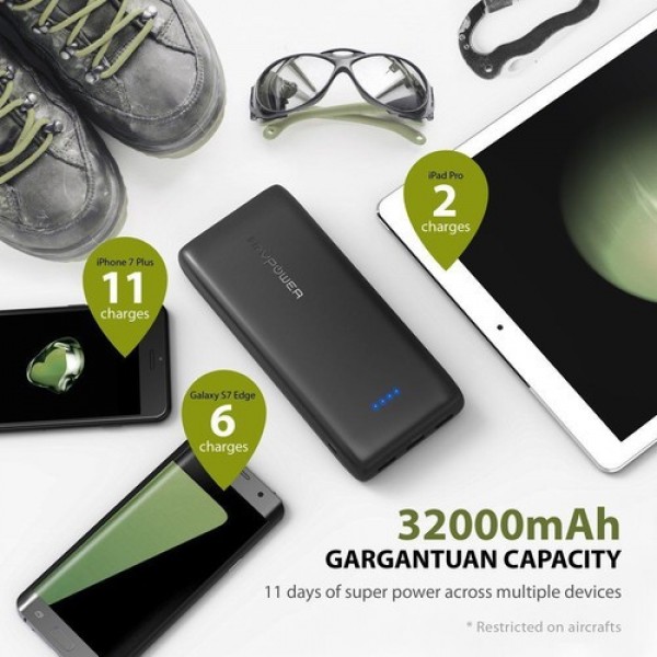 RAVPower Ace 32000 32000 mAh Powerbank (RP-PB064) — ürün görseli 3