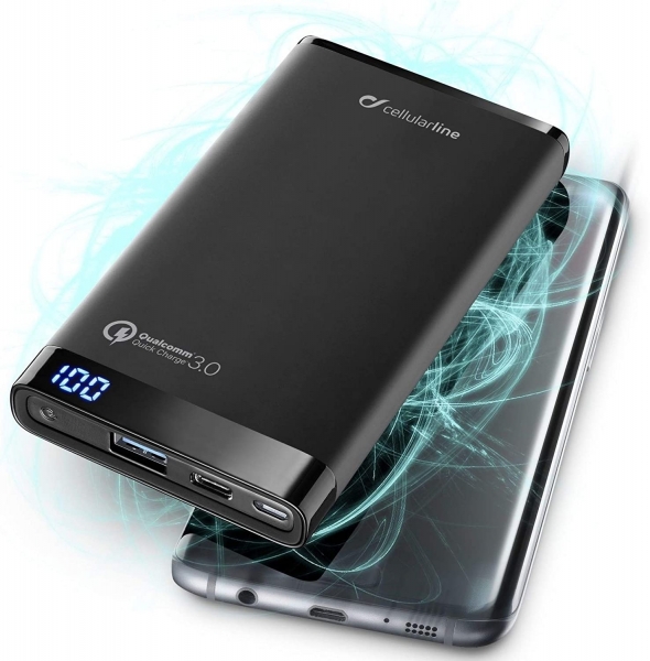 CellularLine FreePower Manta Pro 8000 mAh Powerbank (8000 mAh) (FREEPMANTA8QCCK) — ürün görseli 4