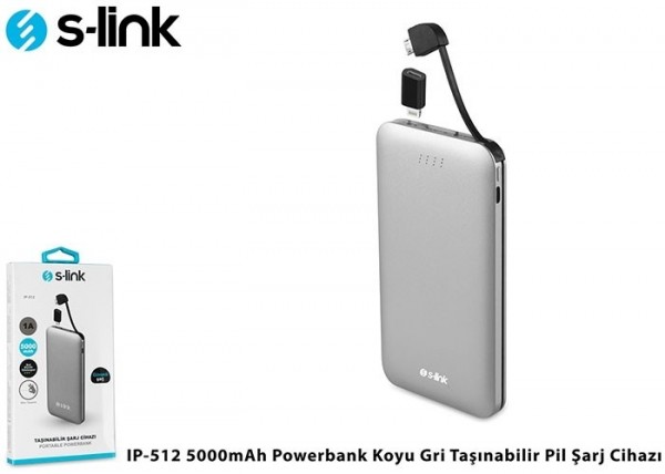 S-link IP-512 5000 mAh Powerbank — ürün görseli 11