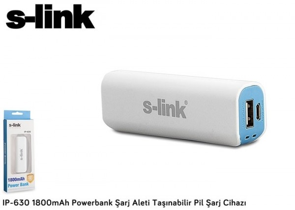 S-link IP-630 2000 mAh Powerbank — ürün görseli 4