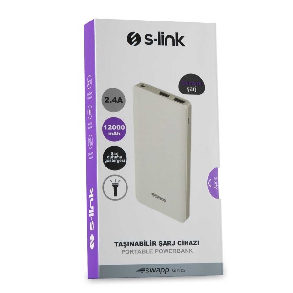 S-link Swapp IP-S60 12000 mAh Powerbank — ürün görseli 5