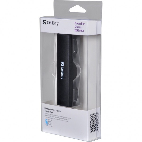 Sandberg PowerBar Classic 2200 2200 mAh Powerbank (420-24) — ürün görseli 2