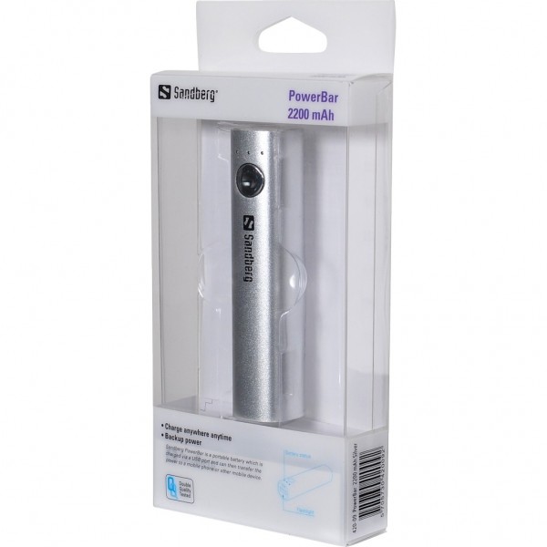 Sandberg PowerBar 2200 2200 mAh Powerbank (420-06) — ürün görseli 9
