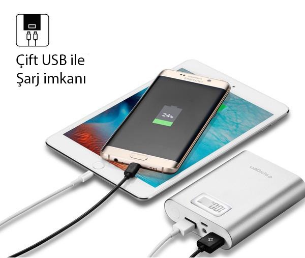 Spigen F710D 10000 mAh Powerbank (SGP11739) — ürün görseli 3