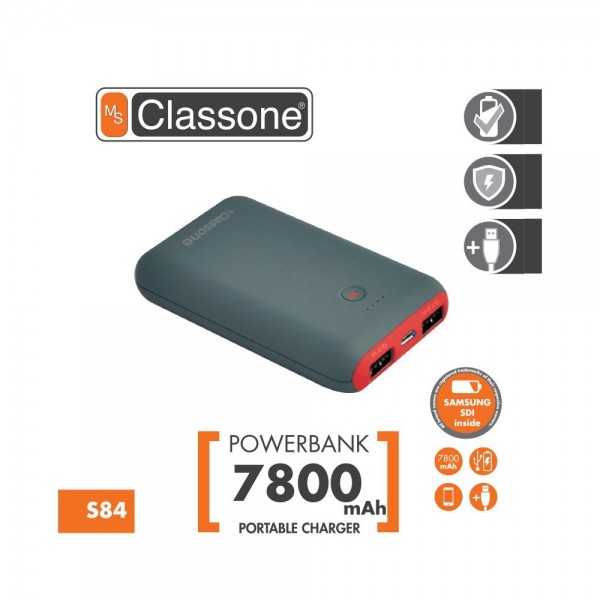 Classone S84 7800 mAh Powerbank — ürün görseli 4