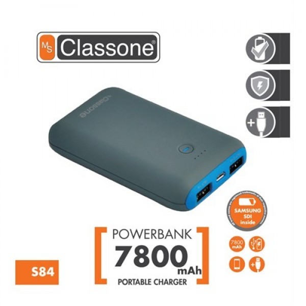 Classone S84 7800 mAh Powerbank — ürün görseli 3
