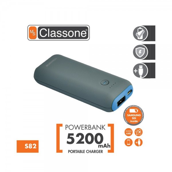 Classone S82 5200 mAh Powerbank — ürün görseli 3