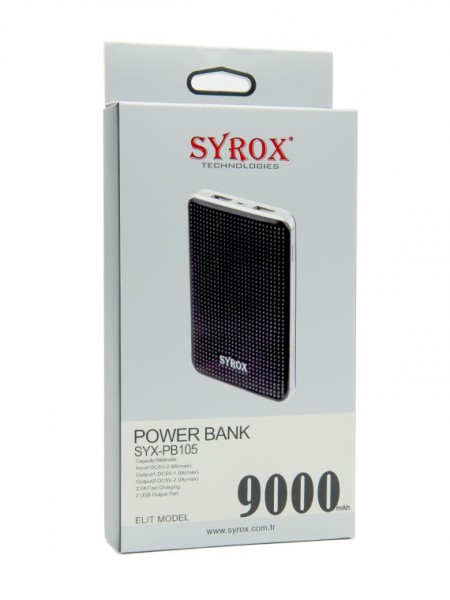 Syrox SYX-PB105 9000 mAh Powerbank — ürün görseli 7