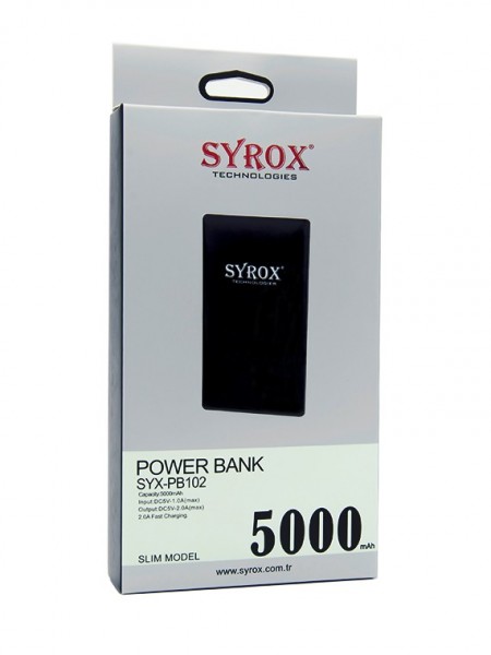 Syrox SYX-PB102 5000 mAh Powerbank — ürün görseli 8