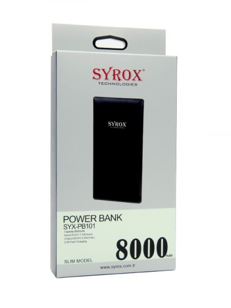 Syrox SYX-PB101 8000 mAh Powerbank — ürün görseli 7