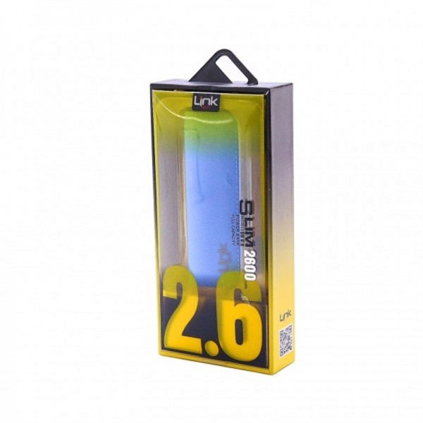 LinkTech LPB-SS2.6 Slim 2600 mAh Powerbank — ürün görseli 5