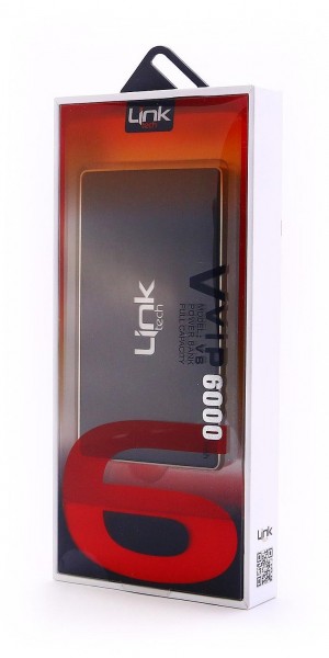 LinkTech LPB-V6 VIP Metal 6000 mAh Powerbank — ürün görseli 2