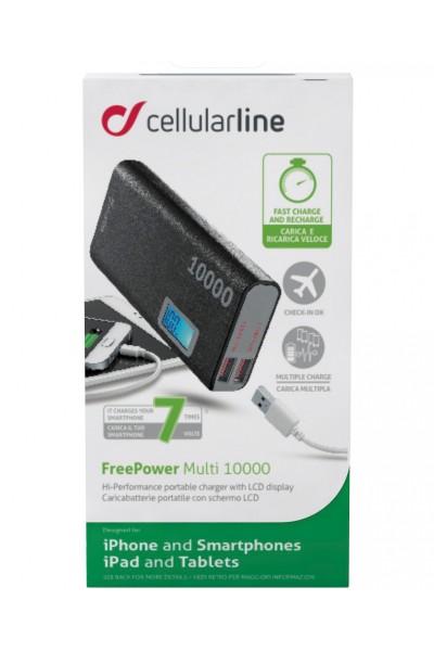 CellularLine FreePower Multi 10000 10000 mAh Powerbank (FREEPMULTI10000) — ürün görseli 5