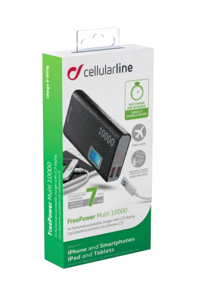CellularLine FreePower Multi 10000 10000 mAh Powerbank (FREEPMULTI10000) — ürün görseli 7