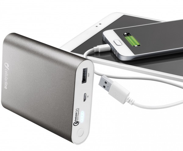 CellularLine FreePower Ultra 10000 (Quick Charge 2.0) 10000 mAh Powerbank (FREEPQUALCOM10000D) — ürün görseli 2
