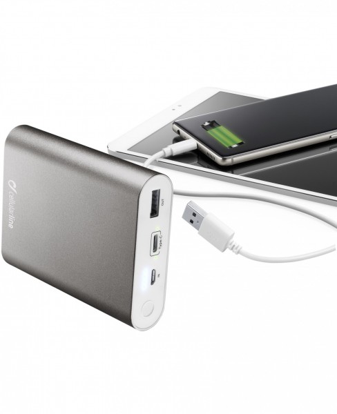 CellularLine FreePower Ultra 10000 (Type-C) 10000 mAh Powerbank (FREEPTYPEC10000D) — ürün görseli 2