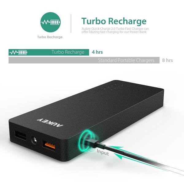 Aukey PB-T4 10000 mAh Powerbank — ürün görseli 3