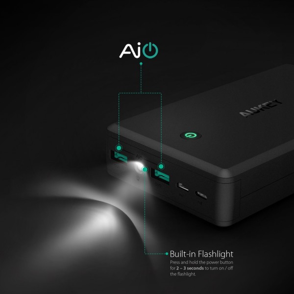 Aukey PB-N39 30000 mAh Powerbank — ürün görseli 9
