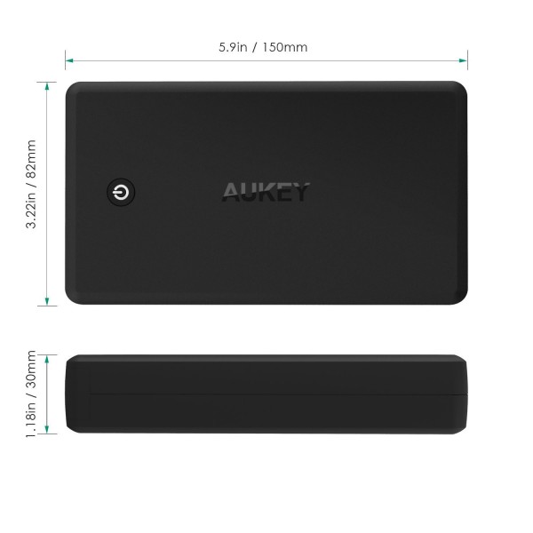 Aukey PB-N39 30000 mAh Powerbank — ürün görseli 3