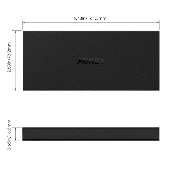 Aukey PB-T3 16000 mAh Powerbank — ürün görseli 3