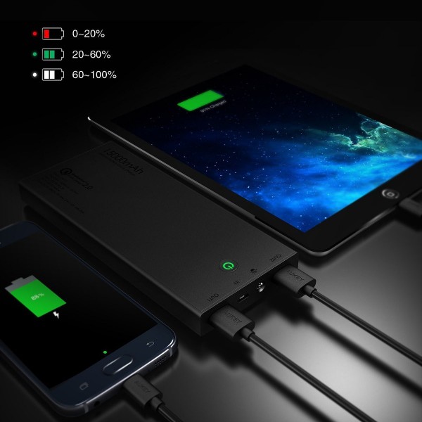 Aukey PB-T3 16000 mAh Powerbank — ürün görseli 10