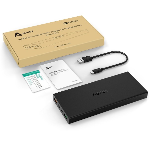 Aukey PB-T3 16000 mAh Powerbank — ürün görseli 7