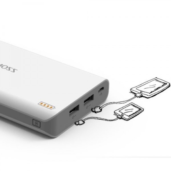 Romoss Sense 6 20000 mAh Powerbank — ürün görseli 2