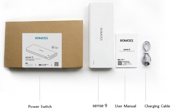 Romoss Sense 9 25000 mAh Powerbank — ürün görseli 8