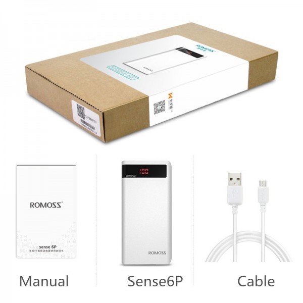 Romoss Sense 6P 20000 mAh Powerbank — ürün görseli 8