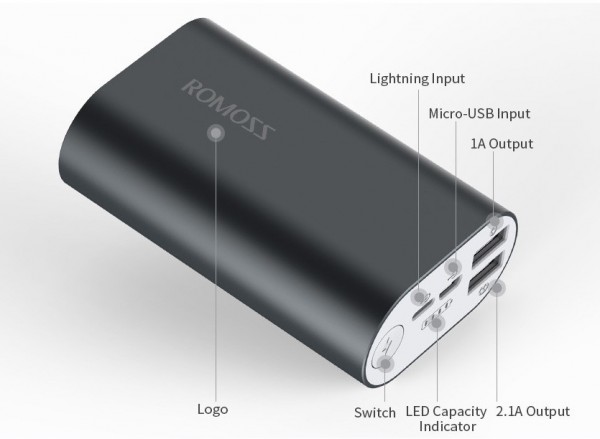 Romoss ACE 10 10000 mAh Powerbank (A10) — ürün görseli 7